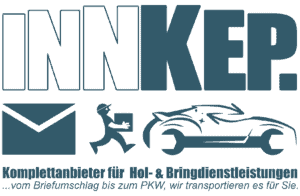 Logo innKEP., Anbieter für Hol- und Bringdienstleistungen